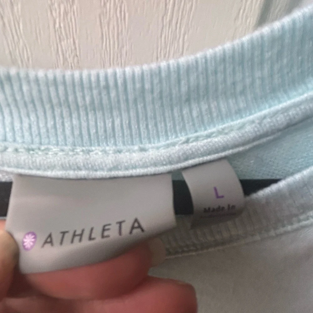 Athleta Mindset Sweatshirt Womens Size Lrg Long Sleeve Pullover Euc - Picture 4 of 6